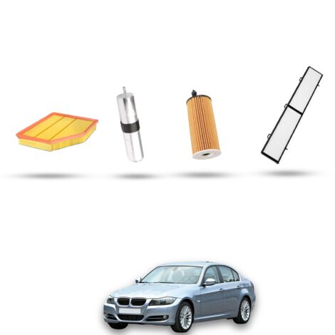Kit Tagliando 4 filtri compatibile con BMW Serie 3 (E90,E91,E92,E93) 320d 120kw dal 2010