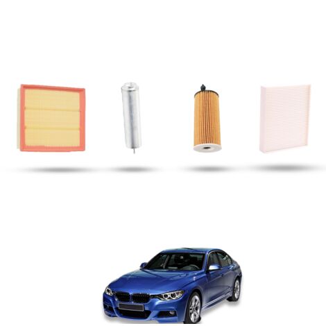 Kit Tagliando 4 filtri compatibile con BMW Serie 3 (F30, F80,F31) 316d 85kw dal 2012