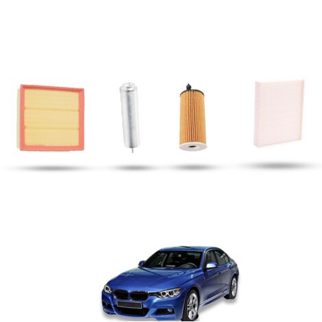 Kit Tagliando 4 filtri compatibile con BMW Serie 3 (F30, F80,F31) 325d 160kw dal 2013