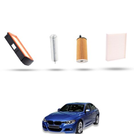 Kit Tagliando 4 filtri compatibile con BMW Serie 3 (F30, F80,F31) 330d 210kw dal 2015