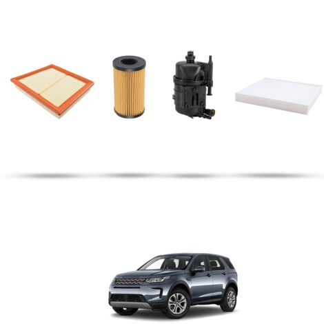 Kit tagliando 4 filtri compatibile con Land Rover Discovery Sport 2.0 d 110kw dal 2014