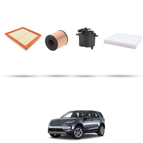 Kit tagliando 4 filtri compatibile con Land Rover Discovery Sport 2.2 Td4 110kw dal 2014