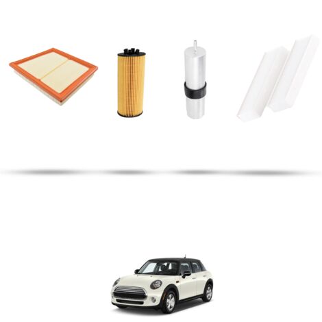 Kit tagliando 4 filtri compatibile con Mini III (F54,F55,F56,F57,F60) 2.0 Diesel 120kw Dal 2016