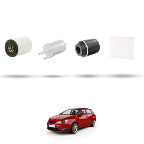 Kit tagliando 4 filtri compatibile con Seat Ibiza IV 1.2 TSI 77kw dal 2010