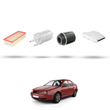 Kit tagliando 4 filtri compatibile con Vw Jetta IV (162) 1.4 TSI 110kw Dal 2014
