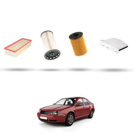 Kit tagliando 4 filtri compatibile con Vw Jetta IV (162) 2.0 TDI 110kw Dal 2014