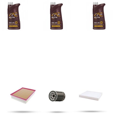 Kit tagliando 4 FILTRI e 3L OLIO compatibile con Citroen C2 1.1 I 44kw dal 2003