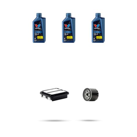 Kit tagliando 4 FILTRI e 3L OLIO compatibile con Daihatsu YRV 1.0 43KW dal 2002