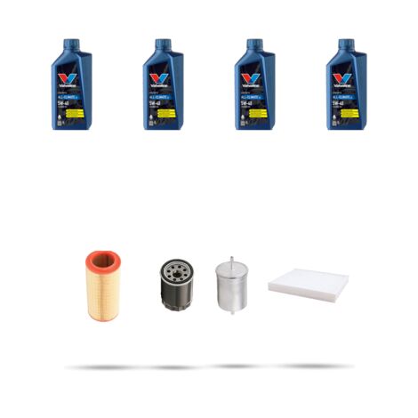 Kit tagliando 4 FILTRI e 4L OLIO compatibile con Dr F35 Suv 1.5 114kw dal 2020