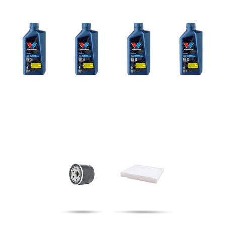 Kit tagliando 4 FILTRI e 4L OLIO compatibile con Hyundai Creta 2.0 110kw dal 2016