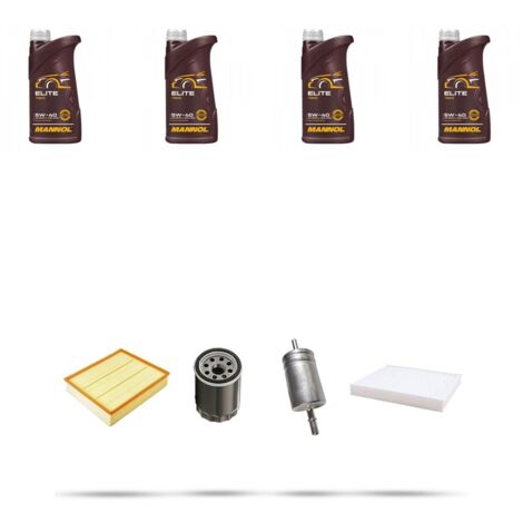 Kit tagliando 4 FILTRI e 4L OLIO compatibile con Jeep Renegade (BU) 1.4 LPG 88kw dal 2016