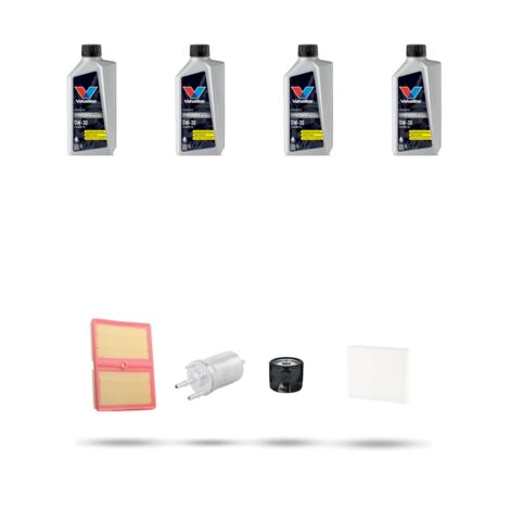 Kit tagliando 4 FILTRI e 4L OLIO compatibile con Skdoa Rapid (NH3,NH1) 1.0 70kw dal 2017
