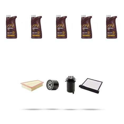 Kit tagliando 4 FILTRI e 4L OLIO compatibile con Skoda Fabia III (NJ3,NJ5) 1.0 TSI 81kw Dal 2017