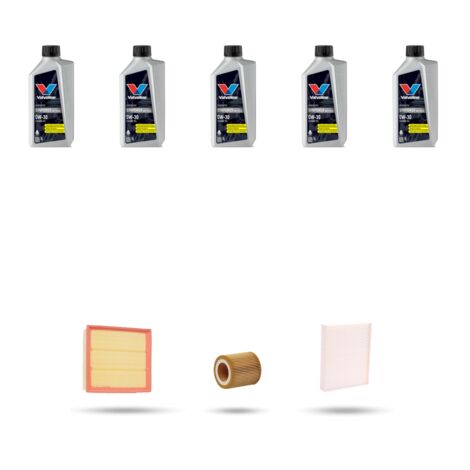 Kit tagliando 4 FILTRI e 5L OLIO compatibile con Bmw serie 4 (F32, F33, F36, F82) 420i 135kw dal 2013