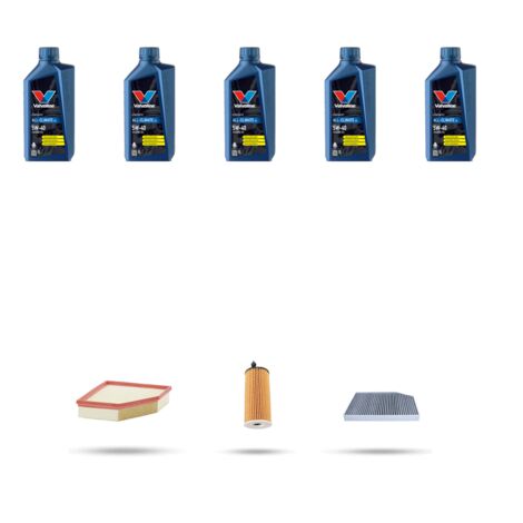 Kit tagliando 4 FILTRI e 5L OLIO compatibile con Bmw x3 (G01,F97) 25dx 170kw dal 2018