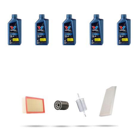 Kit tagliando 4 FILTRI e 5L OLIO compatibile con Citroen C8 2.2 116kw dal 2002
