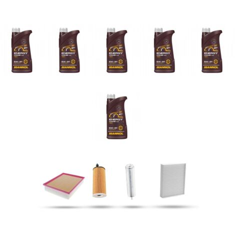 Kit tagliando 4 FILTRI e 6L OLIO compatibile con Bmw serie 2 (F23) 220d 135kw dal 2014