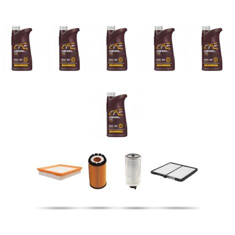 Kit tagliando 4 FILTRI e 6L OLIO compatibile con Hyundai Elantra 2.0 CRD 83kw dal 2001