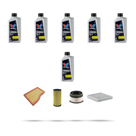 Kit tagliando 4 FILTRI e 6L OLIO compatibile con Mercedes Classe B (W247) 180 d 85kw dal 2018