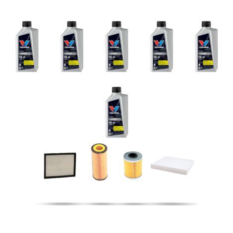 Kit tagliando 4 FILTRI e 6L OLIO compatibile con Opel Astra G 2.0 Di 16v 60kw dal 1998