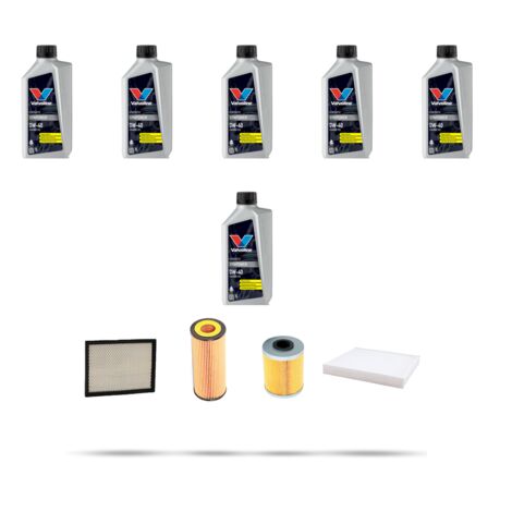 Kit tagliando 4 FILTRI e 6L OLIO compatibile con Opel Astra G 2.2 DTI 16v 92kw dal 2002