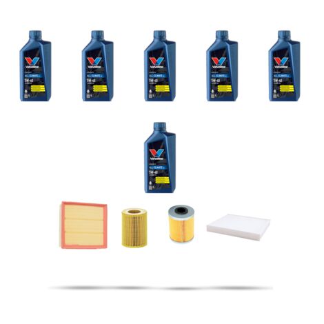 Kit tagliando 4 FILTRI e 6L OLIO compatibile con Opel Corsa D 1.7 CDTI 92 kw Dal 2006