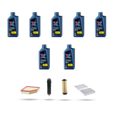 Kit tagliando 4 FILTRI e 7L OLIO compatibile con Bmw serie 6 (G32GT) 640d 235kw dal 2017