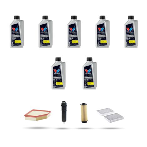 Kit tagliando 4 FILTRI e 7L OLIO compatibile con Bmw serie 7 (G11,G12) 730d 210kw dal 2020