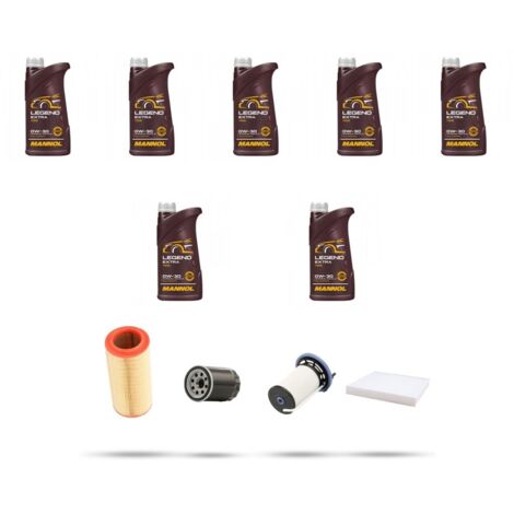 Kit tagliando 4 FILTRI e 7L OLIO compatibile con Citroen Jumper III 2.0 BlueHDi 120kw dal 2015
