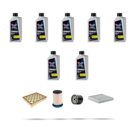 Kit tagliando 4 FILTRI e 7L OLIO compatibile con Ford S-Max II 2.0 EcoBlue 140kw dal 2018