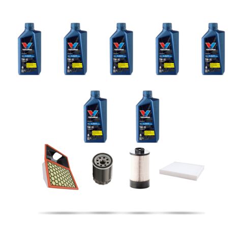 Kit tagliando 4 FILTRI e 7L OLIO compatibile con Iveco Daily IV 60C 18 3.0 HPT 130kw dal 2006