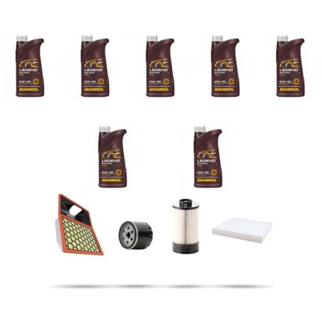 Kit tagliando 4 FILTRI e 7L OLIO compatibile con Iveco Daily VI 35C 15 2.3 Multijet 107KW dal 2014