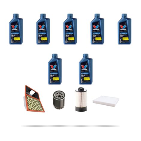 Kit tagliando 4 FILTRI e 7L OLIO compatibile con Iveco Daily VI 35C 15 3.0 HPI 107KW dal 2014