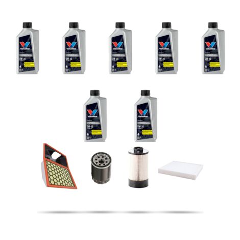 Kit tagliando 4 FILTRI e 7L OLIO compatibile con Iveco Daily VI 35C 18 3.0 E6 132KW dal 2016