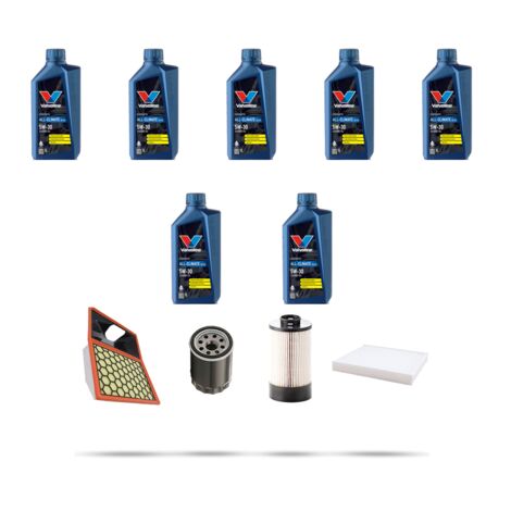 Kit tagliando 4 FILTRI e 7L OLIO compatibile con Iveco Daily VI 70C 15 3.0 HPI 107KW dal 2014