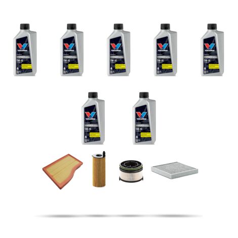 Kit tagliando 4 FILTRI e 7L OLIO compatibile con Mercedes Classe GLB (X247) 180 d 85kw Dal 2019
