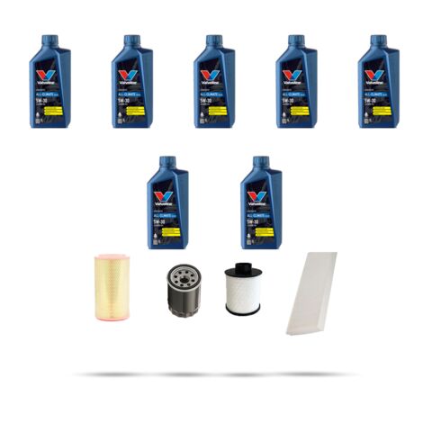 Kit tagliando 4 FILTRI e 7L OLIO compatibile con Peugeot Boxer II 2.8 HDI 107kw dal 2004