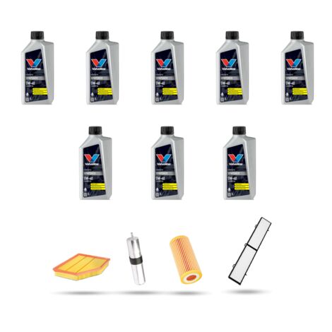 Kit tagliando 4 FILTRI e 8L OLIO compatibile con Bmw serie 3 (E90,E91,E92,E93) 335d 210kw dal 2006