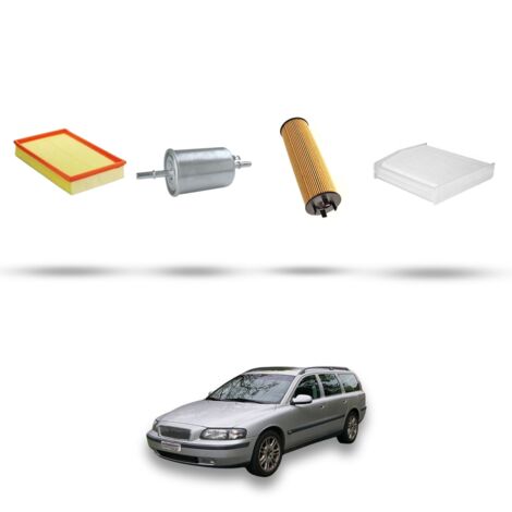 Kit Tagliando compatibile con Volvo V70 II 2.4 103Kw dal 2000 al 2004