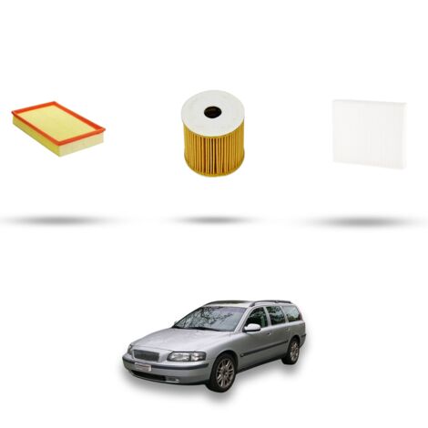 Kit Tagliando compatibile con Volvo V70 II 2.5 R AWD 211Kw dal 2003 al 2007