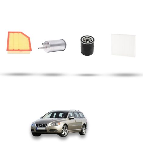 Kit Tagliando compatibile con Volvo V70 III 2.0 T5 177Kw dal 2010 al 2014