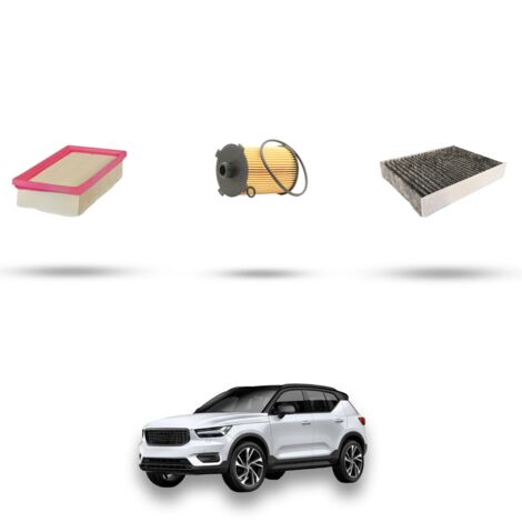 Kit Tagliando compatibile con Volvo XC40 1.5 T4 Plug-in Hybrid 155Kw dal 2020