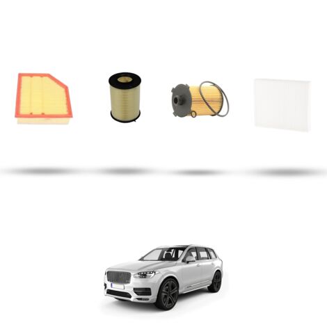Kit Tagliando compatibile con Volvo Xc90 II 2.0 D4 140kw Dal 2015