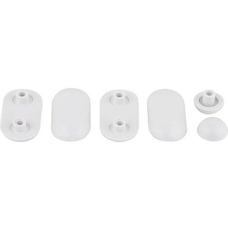Kit tampon pour abattant WC universel – Accessoire de fixation pour abattant – Compatible Juruena, Piorini, Vermelho – Pour installations standard – Evenes