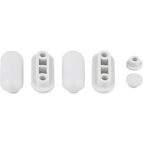 YHUS Lot de 5 ou 10 tampons de rechange en silicone pour lunette WC Transparent Adhésif puissant 