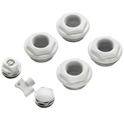 Kit tappi universali per radiatori Ercos 3/8