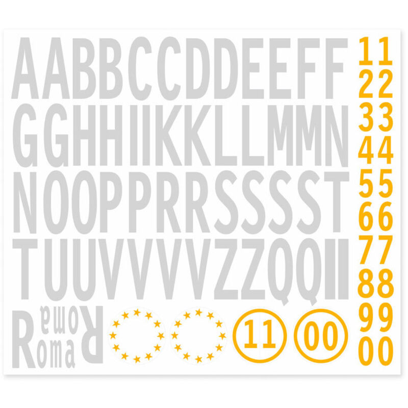 Kit Targa Provincia + Anno