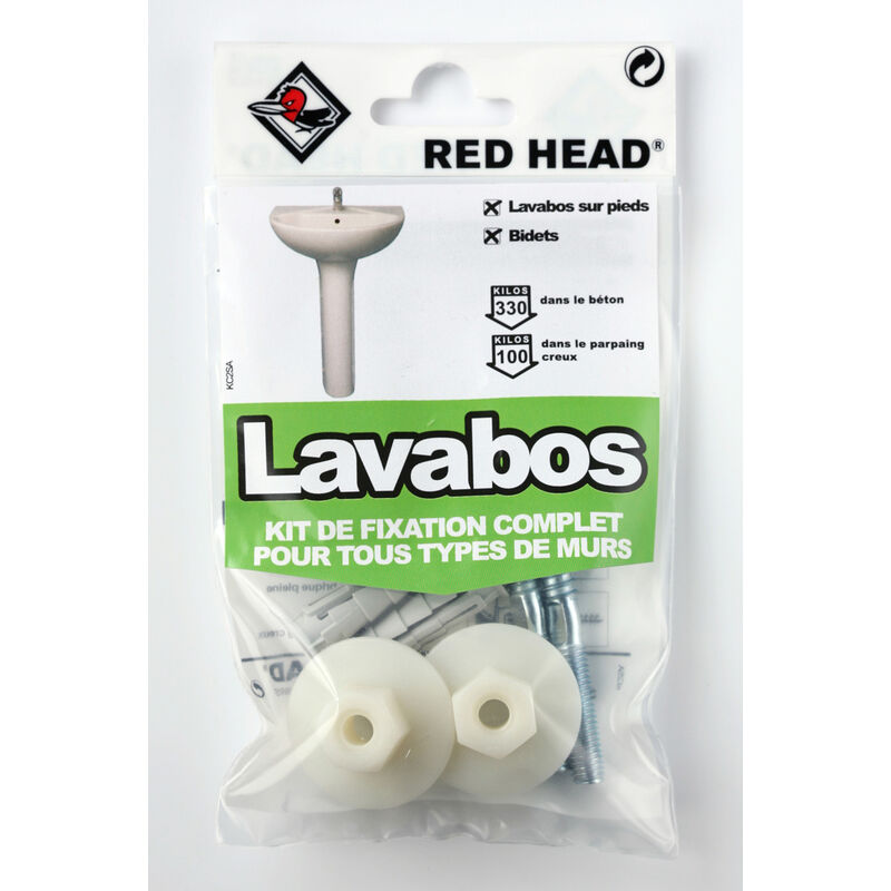 Image of Kit tassello espansione lavello Red Head Diam.10 x L.30 mm Red Head