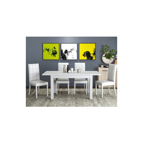 KIT TAVOLO ESTENSIBILE ALLUNGABILE CM. 70X110/150 FIRENZE