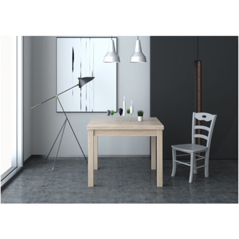 KIT TAVOLO LIBRO 90X90/180 CM OLMO- AZUR LINE- 1,0 pz